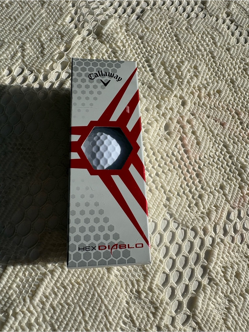 Callaway Hex Diablo White Golf Balls - 3